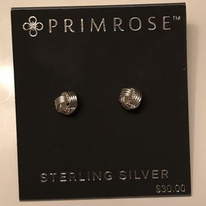 Primrose Sterling Silver knot Earring’s